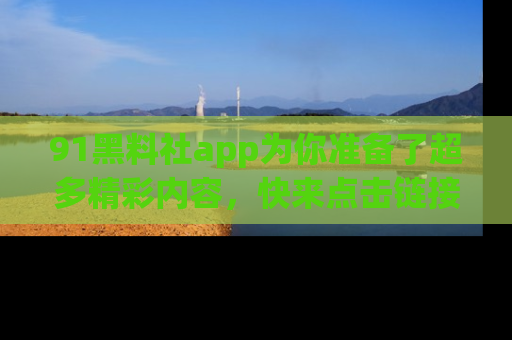 91黑料社app为你准备了超多精彩内容,快来点击链接一起探秘吧!