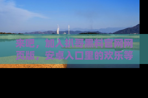 来吧，加入扒哥黑料官网网页版，安卓入口里的欢乐等着你！