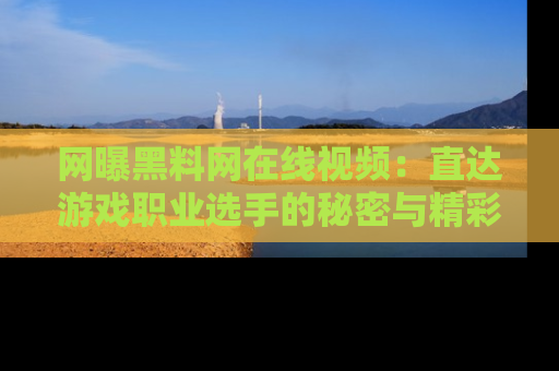 网曝黑料网在线视频:直达游戏职业选手的秘密与精彩动漫片段!