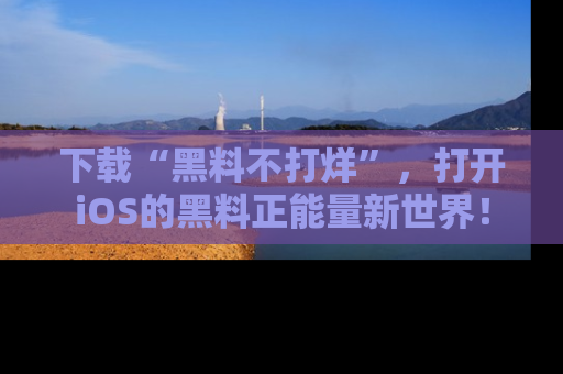 下载“黑料不打烊”,打开iOS的黑料正能量新世界!