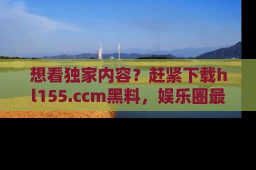 想看独家内容?赶紧下载hl155.ccm黑料,娱乐圈最劲爆的新闻一手掌握!