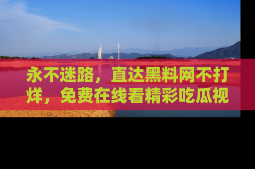 永不迷路，直达黑料网不打烊，免费在线看精彩吃瓜视频！